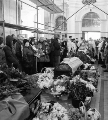 У Луцьку прощались одразу з трьома полеглими Героями 