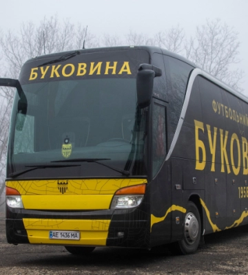 Футбольний клуб &quot;Буковина&quot; отримав новий автобус