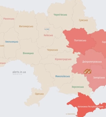 На Харьковщине во второй раз за ночь раздались взрывы