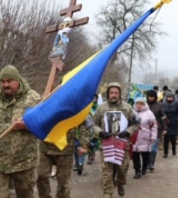 На Вінниччині поховали воїна Івана Солов'я із села Вербень