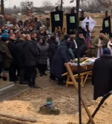Хороший син, надійний побратим, люблячий чоловік і найкращий тато: на Волині поховали Героя Михайла Самсонюка