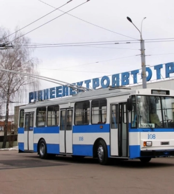 На дороги Рівного виїде тролейбус, що першим пройшов капітальний ремонт цього року