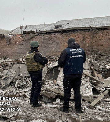 Вночі росіяни били ракетами та «Ураганами» по Богодухівщині на Харківщині