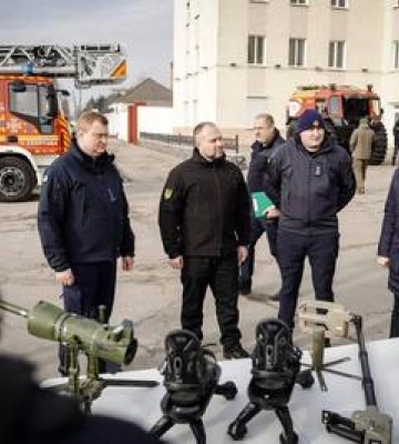 Філіп Пронін відвідав ГУ ДСНС у Полтавській області ФОТО