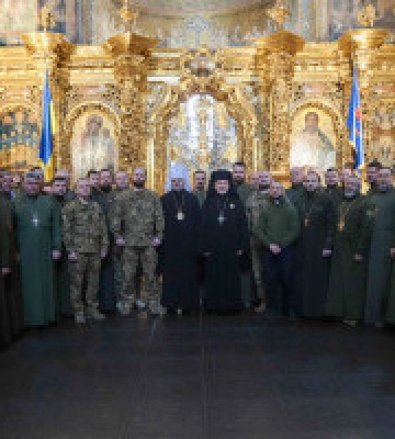 У Софії Київській відбувся перший випуск військових капеланів Нацгвардії 