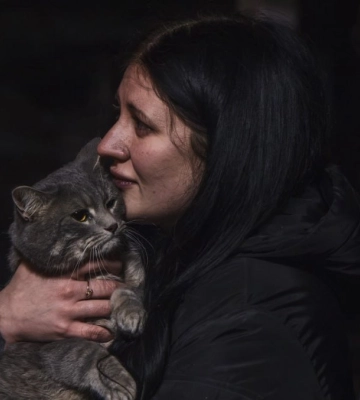 У Краматорську з-під завалів витягли кота