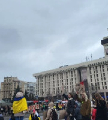 У Києві рідні та близькі провели акцію на підтримку військовополонених