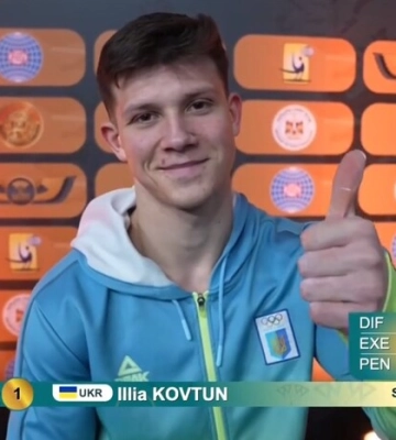 Українські спортивні гімнасти здобули три нагороди на етапі Кубка світу