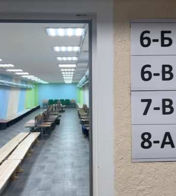 У ще одній школі Черкас завершили ремонт укриття (ВІДЕО)