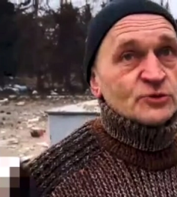 Російські пропагандисти показали жителя Авдіївки, який дякує за «визволення»