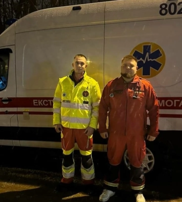 “Швидка” у Харкові реанімувала 28-річного чоловіка, він помирав