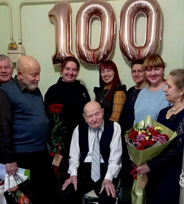 Мешканець Миколаєва Степан Гуменний відзначив 100-річний ювілей