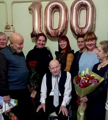 Мешканець Миколаєва Степан Гуменний відзначив 100-річний ювілей