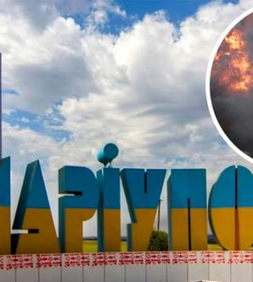 В оккупированном Мариуполе прогремели взрывы: партизаны заявляют о сбитом самолете