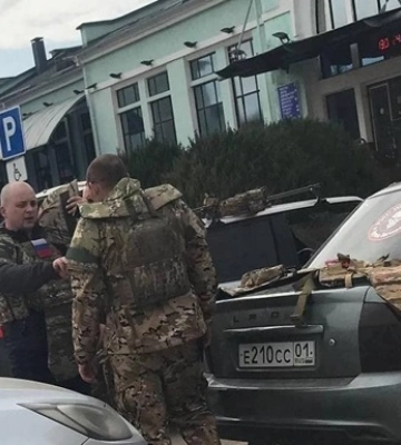 В Джанкой прибыли боевики ЧВК Вагнер - партизаны