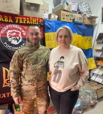 Мама загиблого захисника зі Львівщини передала 100 тис. грн на дрони для військових