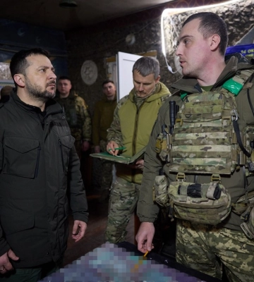 Зеленский приехал на Харьковщину: поговорил с воинами, защищающими Купянск