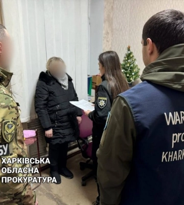 На Харківщині взято під варту колаборантку, яка очолила гімназію при окупантах і намагалась русифікувати навчальний процес