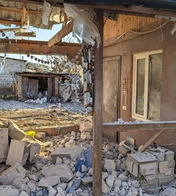 Російська армія обстріляла з артилерії два села Запорізької області: загинув чоловік