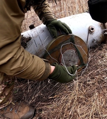 На Харківщині знешкодили російську ракету Х-59 «Овод»