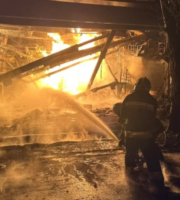 Росіяни вдарили по промисловому об&#039;єкту на Полтавщині