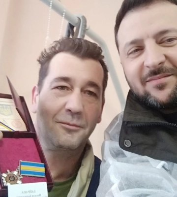 Черкащанин отримав нагороду з рук Зеленського (ФОТО, ВІДЕО)