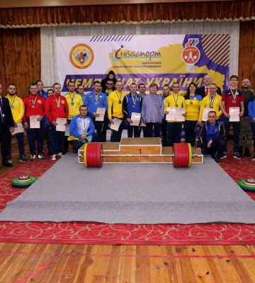 Рівненські спорстмени серед кращих на Чемпіонаті України з пауерліфтингу