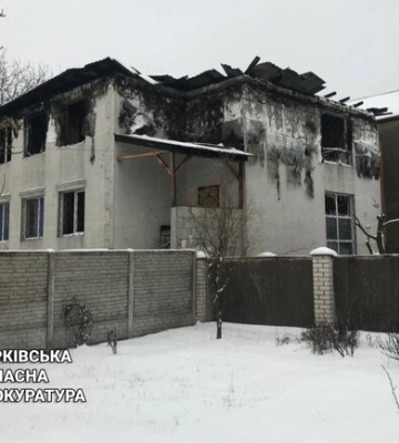 Суд зобов&#039;язав знести згорілий пансіонат для літніх людей у Харкові