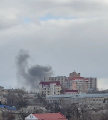 Во временно оккупированном Донецке пылает здание &quot;правительства &quot;ДНР&quot; (фото, видео)