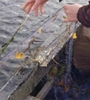 На озері Пулемецькому на Волині впіймали рибалку, який хотів поставити сітки