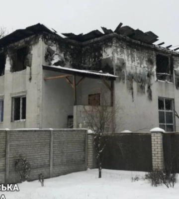 Суд зобов&#039;язав знести згорілий пансіонат для літніх людей у Харкові