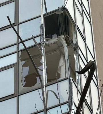 На Одессу летела ракета: в результате атаки повреждена многоэтажка