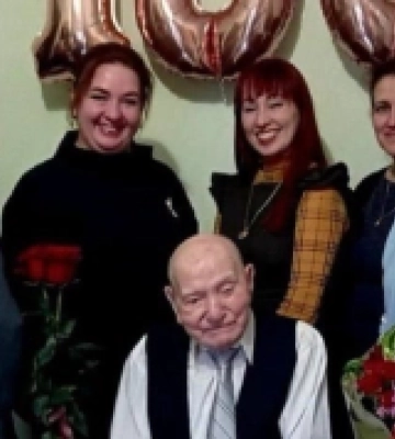 Мешканець Миколаєва Степан Гуменний відзначив 100-річний ювілей