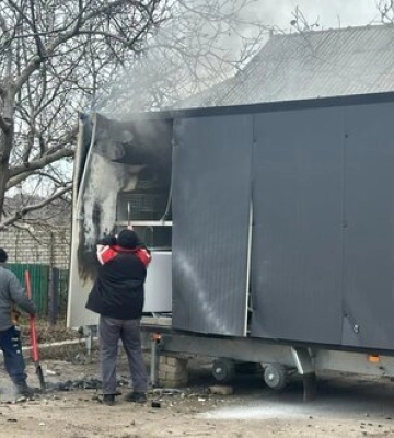 Росіяни з безпілотника обстріляли пересувний медпункт на Херсонщині. ФОТО