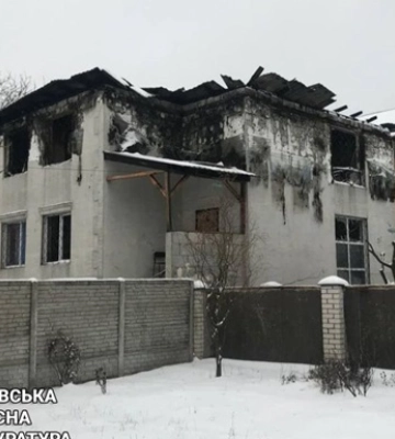 Суд зобов&#039;язав знести згорілий пансіонат для літніх людей у Харкові