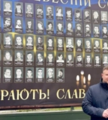 У прикордонні Волині з білоруссю гірко оплакують загиблих Героїв
