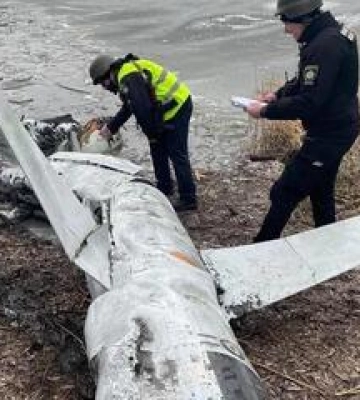 На Полтавщині збили російську авіаракету Х-59