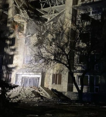 Четверо рятувальників поранені в Донецькій області