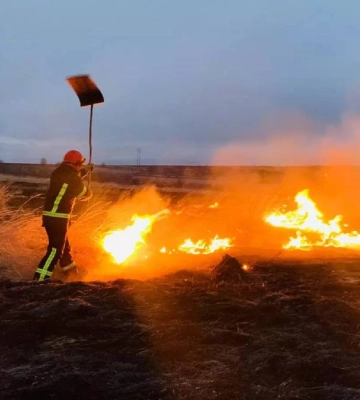 На Прикарпатті активізувалися палії трави: за добу згоріло майже три гектари (ФОТОФАКТ)