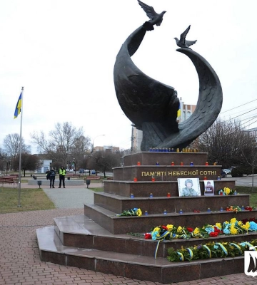 У Миколаєві вшанували пам’ять Героїв Небесної Сотні