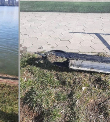 В Івано-Франківську активізувалися вандали: за ніч знищили 6 самокатів