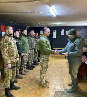 На Волині рідним загиблих прикордонників вручили нагороди