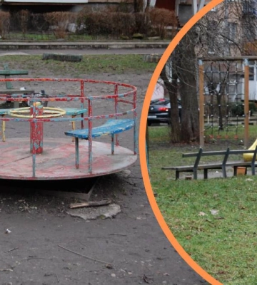 Прибудинкову територію на Набережній у Франківську не відремонтували: що відомо?
