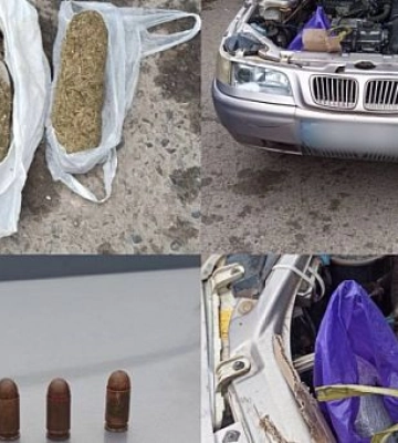 Патрульні Кривого Рогу знайшли під капотом авто містянина заборонені речовини