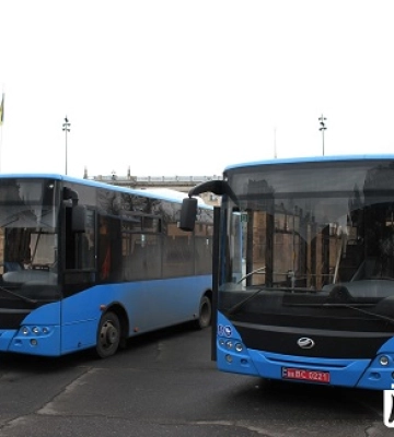 Николаев получил еще два пассажирских автобуса при финансовой поддержке Дании 
