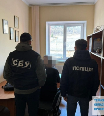 Інспектора ДСНС на Тернопільщині підозрюють в отриманні відкатів від підприємців