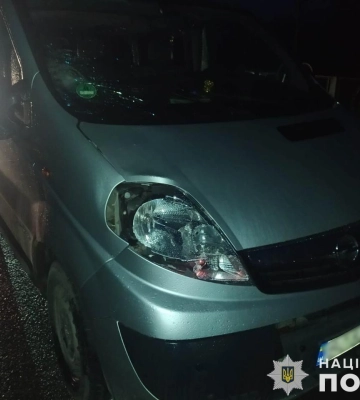 На Львівщині у ДТП з мікроавтобусом загинув пішохід