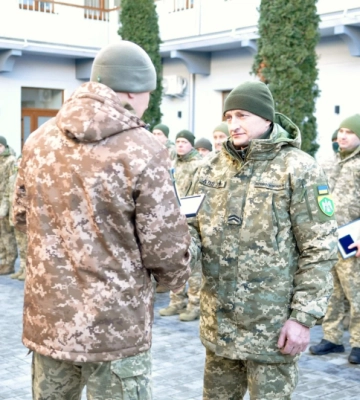 У Чернівцях військові отримали відзнаки Міноборони України – медалі «За поранення»