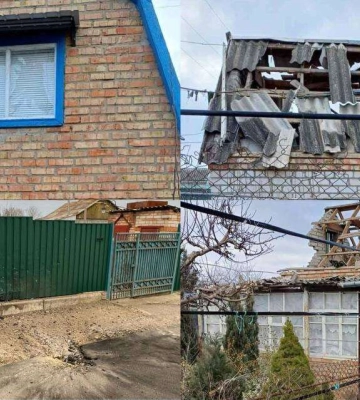 Никопольский район за день пережил 20 атак оккупантов