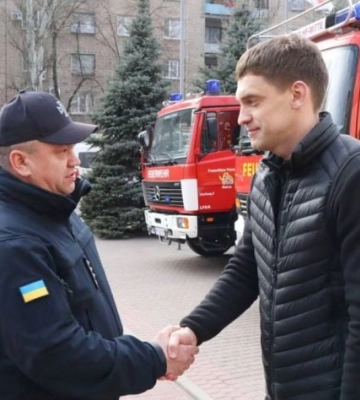 На Запорожье проверили, как несут службу спасатели в прифронтовых подразделениях